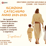 Iscrizioni Catechismo anno 2024-2025