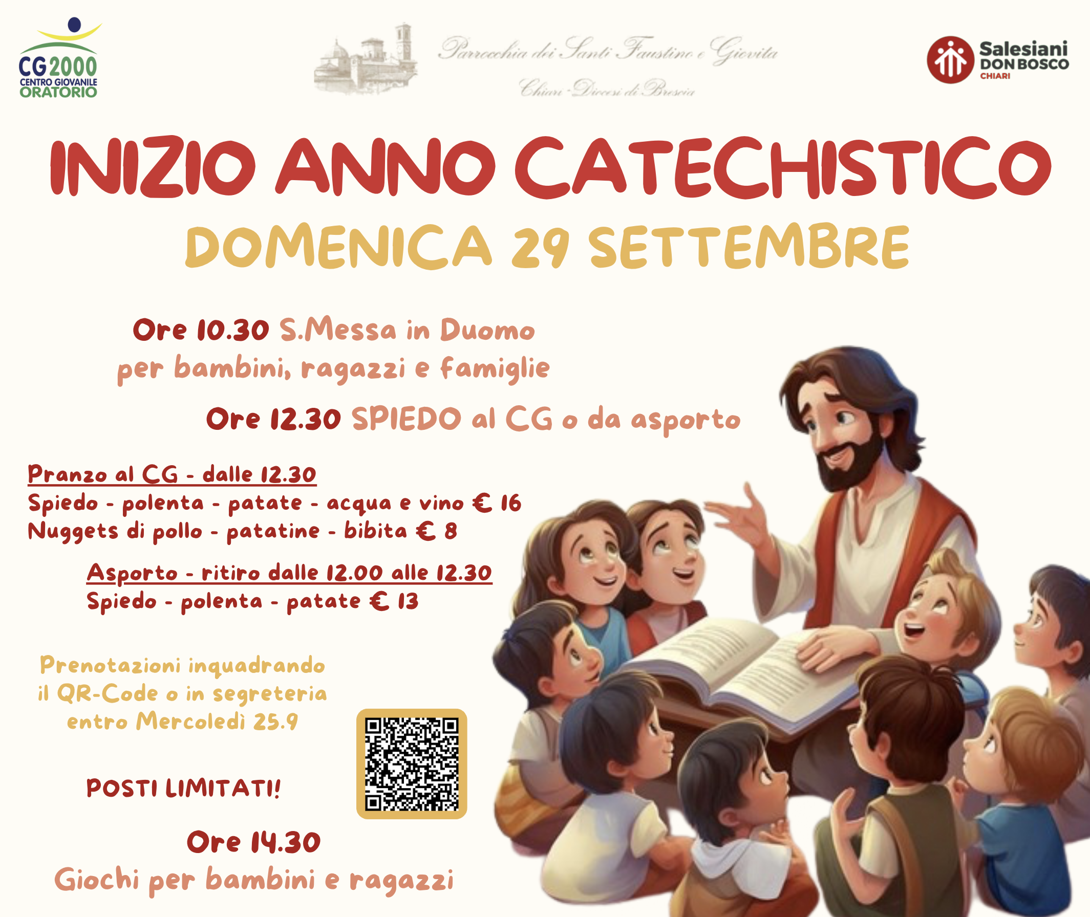 Read more about the article Inizio anno catechistico